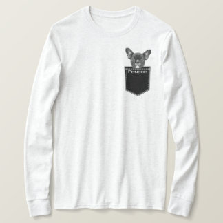 Upload Your Dog's Photo Face and Name Customized T-Shirt