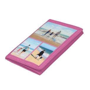 Upload Your Family Photo Collage Wallet Gift