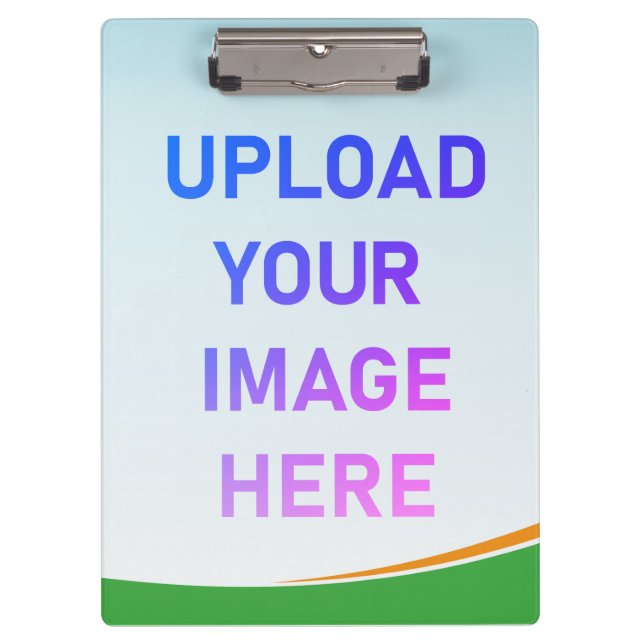 Upload your favorite photo clipboard (Front)
