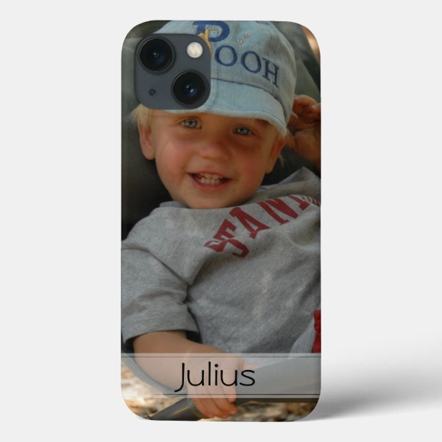 Upload your favorite photo iPhone 13 Case (Back)