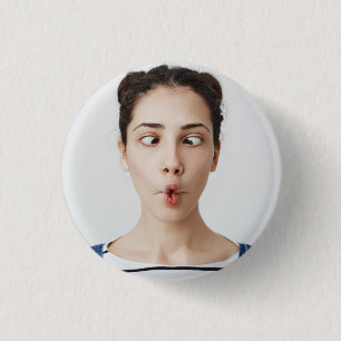 Upload Your Funny Face Photo Selfie Button