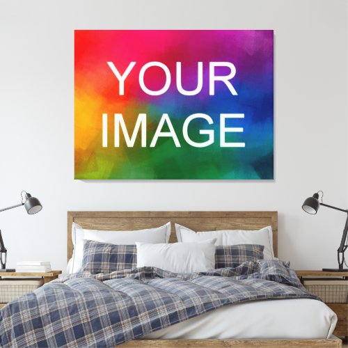 Upload Your Image Photo Picture Logo High Class Canvas Print