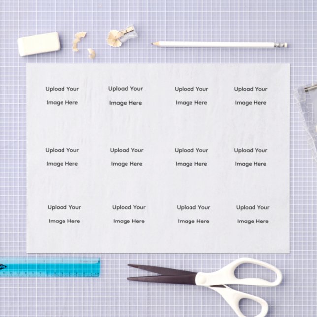 Upload Your Image Template for Shell Decoupage  Tissue Paper (Craft)