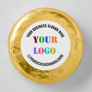 Upload Your Logo Add Text Branded Personalized Dipped Oreo Cookie Favors