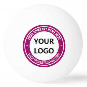 Upload Your Logo Add Text Branded Ping Pong Balls