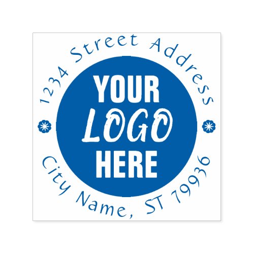Upload Your Logo and Company Address Self_inking Stamp