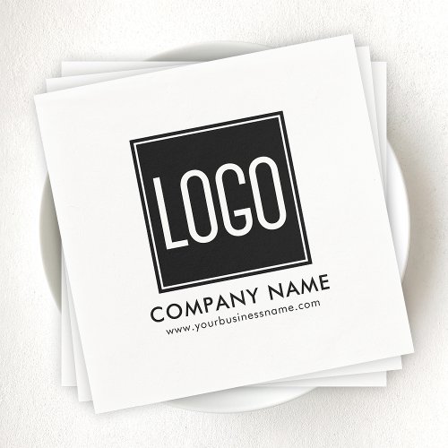 Upload Your Logo and Company Details Napkins