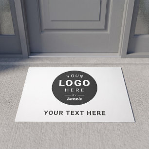 Upload Your Logo and Text Doormat