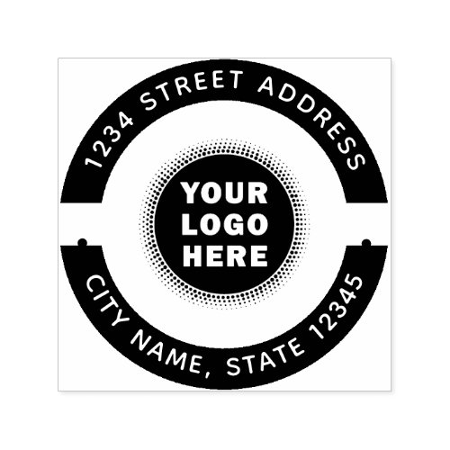 Upload Your Logo and Your Address Self_inking Stam Self_inking Stamp