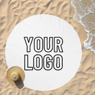 Upload Your Logo  Beach Towel