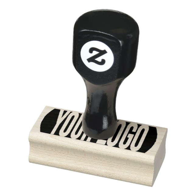 Upload Your Logo, Business Company Logo Rubber Stamp (Stamp)