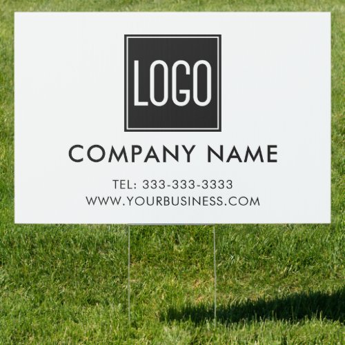 Upload Your Logo  Business Marketing Sign