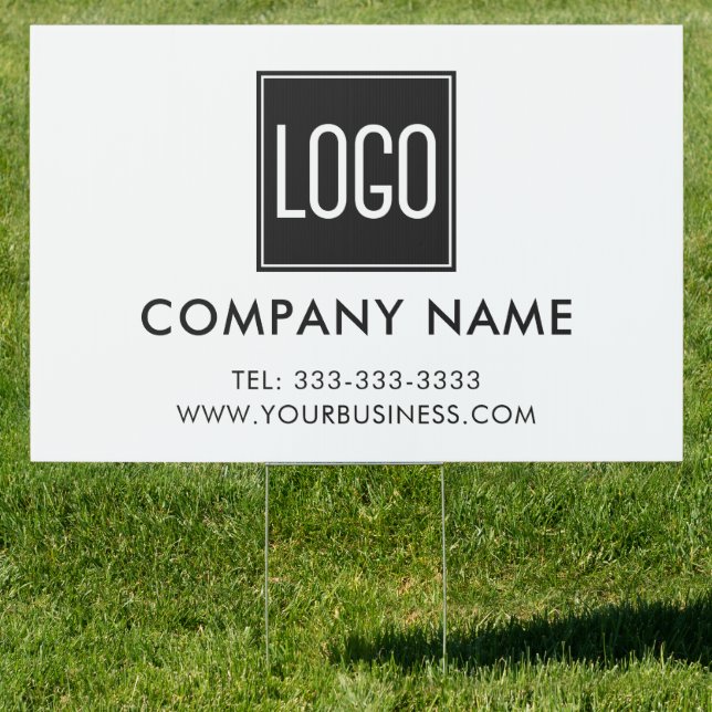 Upload Your Logo | Business Marketing Sign (Insitu)