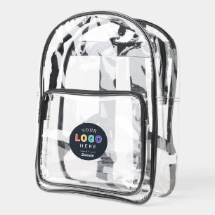 Upload Your Logo Clear Backpack