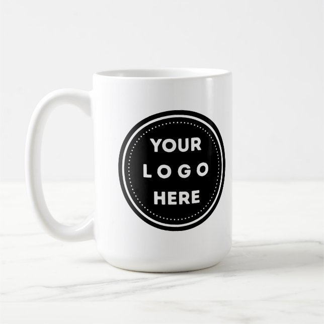 Upload Your Logo Coffee Mug (Left)