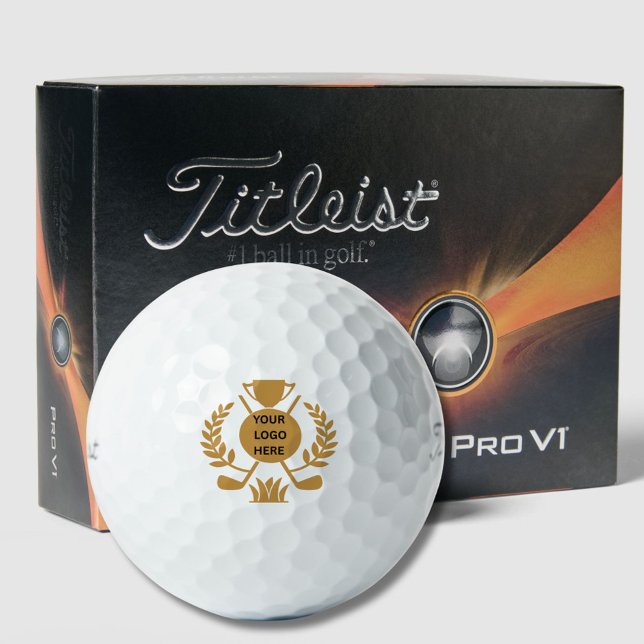 Upload Your Logo Custom Company Promotion  Golf Balls (Creator Uploaded)