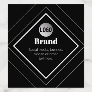 Upload Your Logo & Customizable Text Design Envelope Liner