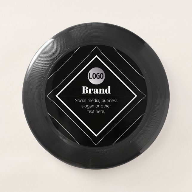 Upload Your Logo & Customizable Text Design Wham-O Frisbee (Front)