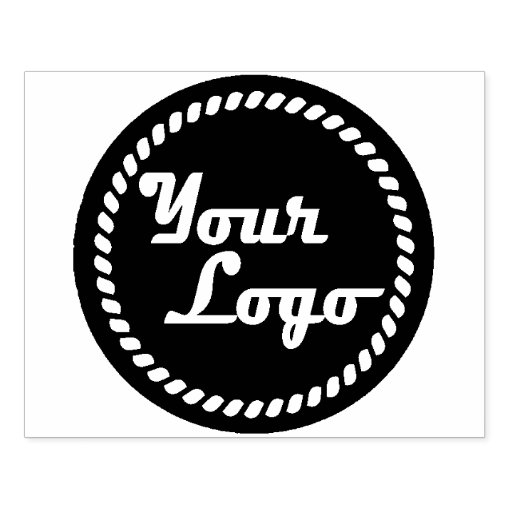 Custom Add Upload Your Own Logo Here Black Ceramic Tile