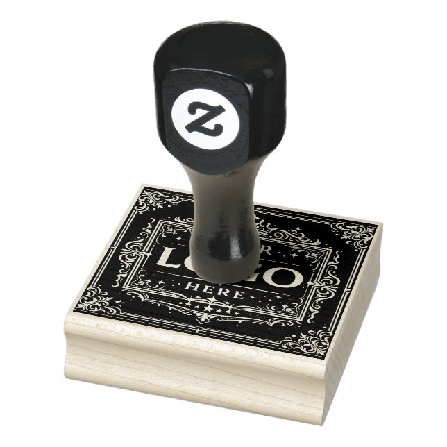 Upload Your Logo Large Rubber Stamp (Stamp)