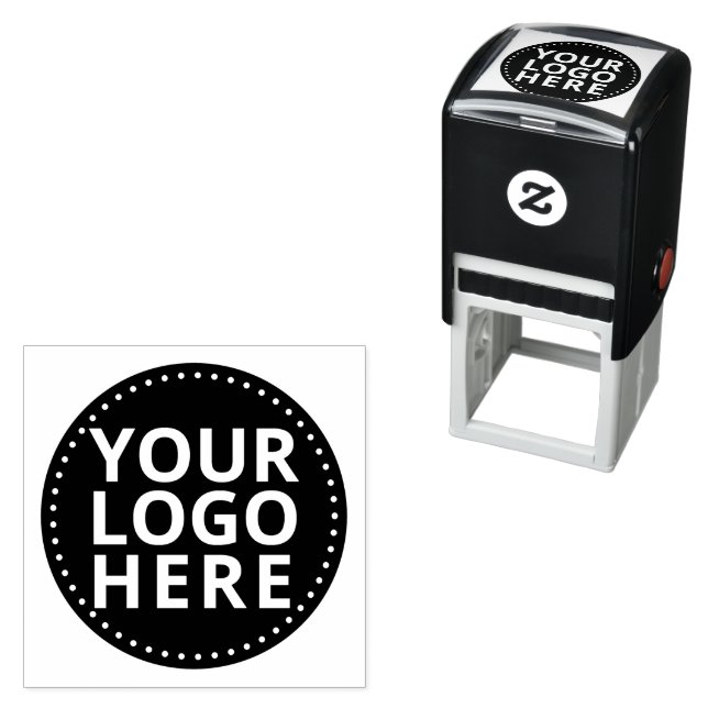 Upload Your Logo or Image Custom Self-inking Stamp (In Situ)