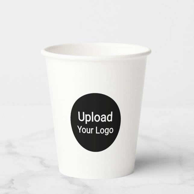 Upload your Logo  Paper Cups (Front)