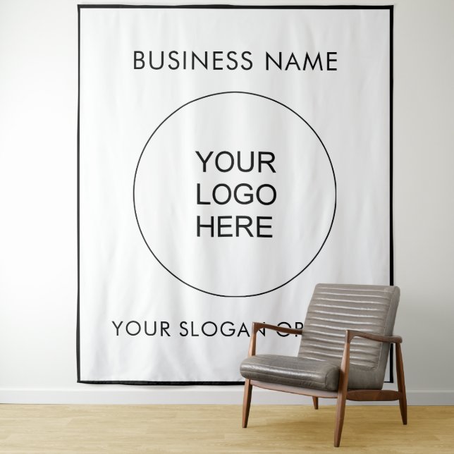 Upload Your Logo to Vertical Extra Large Backdrop (In Situ)