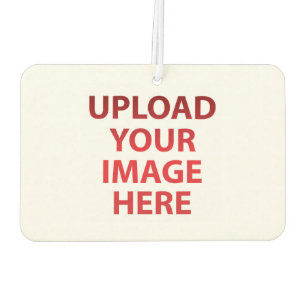 Upload Your loves Image Photo Logo Air Freshener