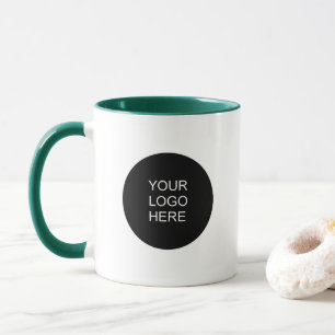 Upload Your Own Business Logo Modern Template Mug
