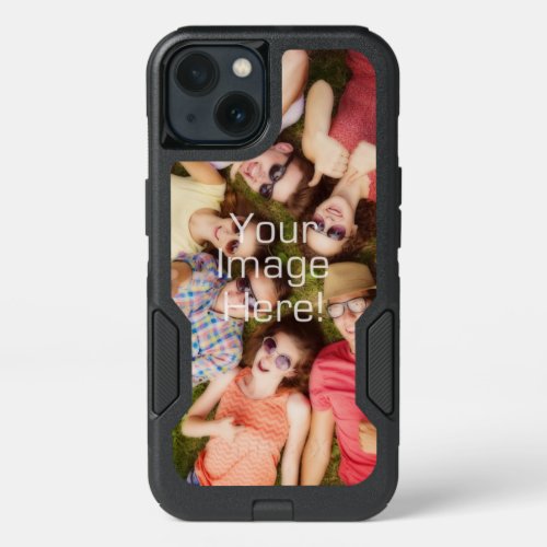 Upload_Your_Own Custom PhotoDesignLogo Image iPhone 13 Case