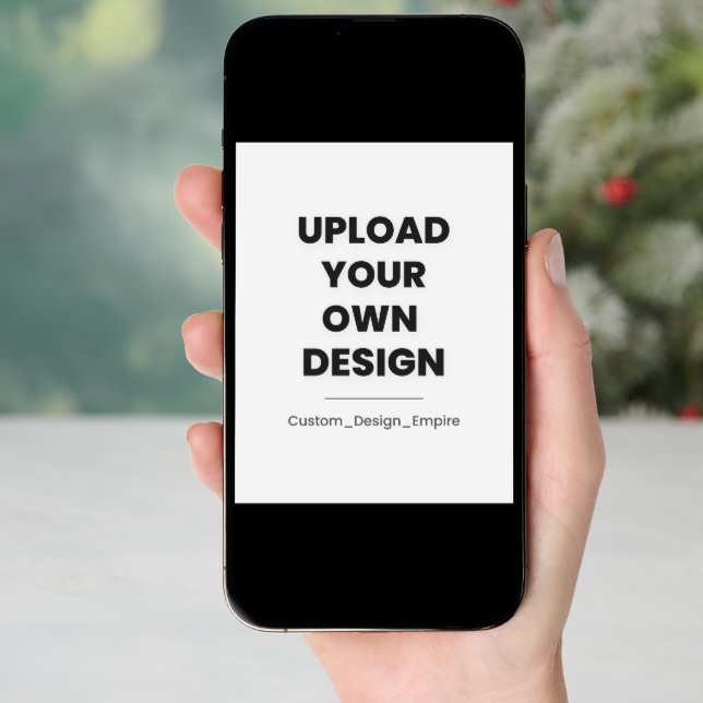 Upload Your Own Design Here | Custom  Holiday Card (Front Digital)