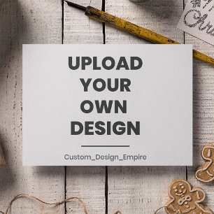 Upload Your Own Design Here Custom Holiday Postcard