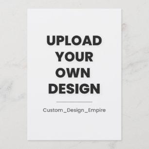 Upload Your Own Design Here   Custom Program