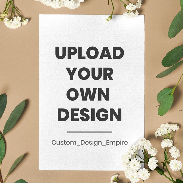 Upload Your Own Design Here | Custom Save The Date (Creator Uploaded)