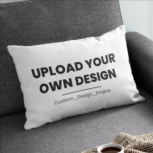 Upload Your Own Design Here | Custom Template Accent Pillow (Creator Uploaded)