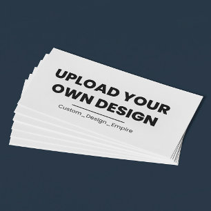 Upload Your Own Design Here   Custom Template Appointment Card