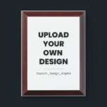 Upload Your Own Design Here | Custom Template Award Plaque<br><div class="desc">Transform your ideas into reality ✨ Upload your own design, photo, or logo and create something truly one-of-a-kind! Whether it’s a gift, branding item, or personal artwork—this custom template lets you bring your vision to life instantly. 🎨📸 Just upload → adjust → order. Fast, easy, and made exactly your way....</div>