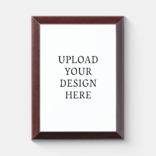 Upload Your Own Design Here   Custom Template  Award Plaque