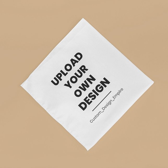 Upload Your Own Design Here | Custom Template Bandana (Creator Uploaded)