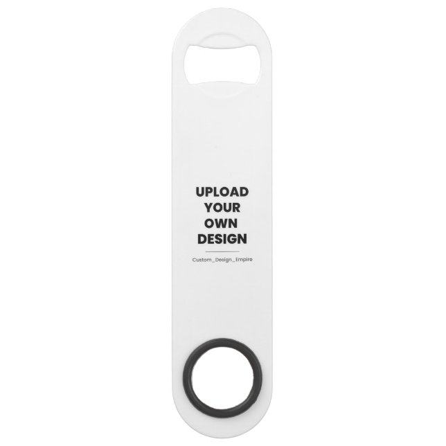 Upload Your Own Design Here | Custom Template Bar Key (Front)