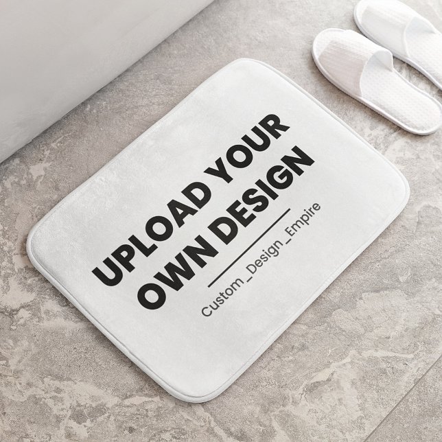 Upload Your Own Design Here | Custom Template Bath Mat (Creator Uploaded)
