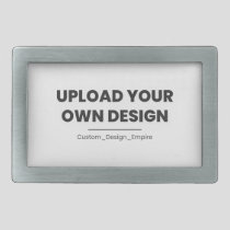 Upload Your Own Design Here | Custom Template Belt Buckle