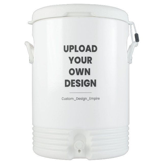 Upload Your Own Design Here | Custom Template Beverage Cooler (Front)