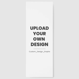 Upload Your Own Design Here | Custom Template Bookmarks