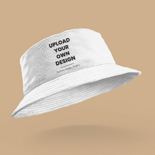 Upload Your Own Design Here   Custom Template Bucket Hat