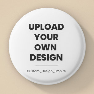Upload Your Own Design Here Custom Template Button