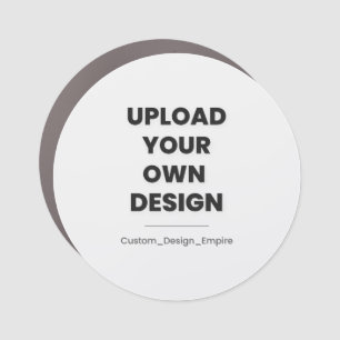 Upload Your Own Design Here   Custom Template Car Magnet