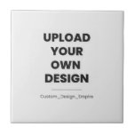 Upload Your Own Design Here | Custom Template Ceramic Tile<br><div class="desc">Transform your ideas into reality ✨ Upload your own design, photo, or logo and create something truly one-of-a-kind! Whether it’s a gift, branding item, or personal artwork—this custom template lets you bring your vision to life instantly. 🎨📸 Just upload → adjust → order. Fast, easy, and made exactly your way....</div>