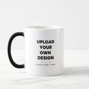 Upload Your Own Design Here   Custom Template Color Morph Mug