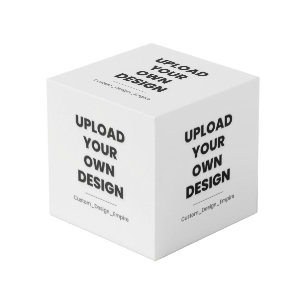 Upload Your Own Design Here Custom Template Cube